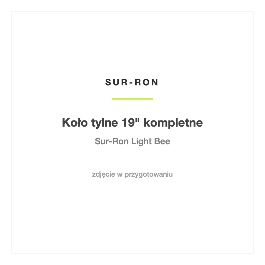 Surron Koło tylne 19" kompletne