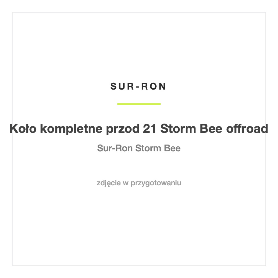 Surron Koło kompletne przod 21 Storm Bee offroad