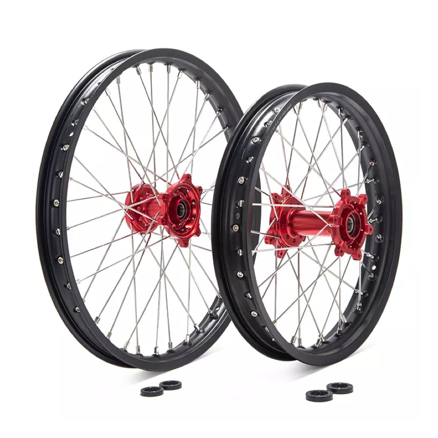 Tarazon Komplet felg Ultra 21/18 Czerwone