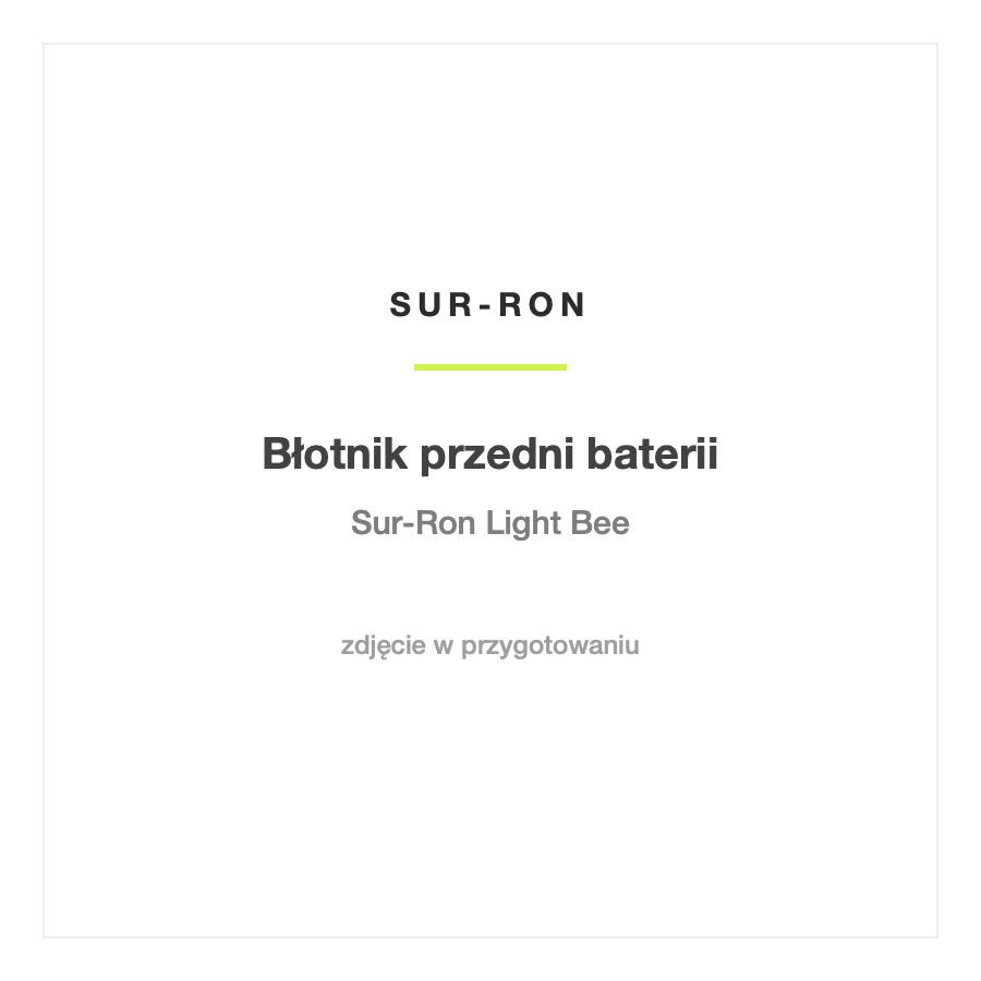 Surron Błotnik przedni baterii