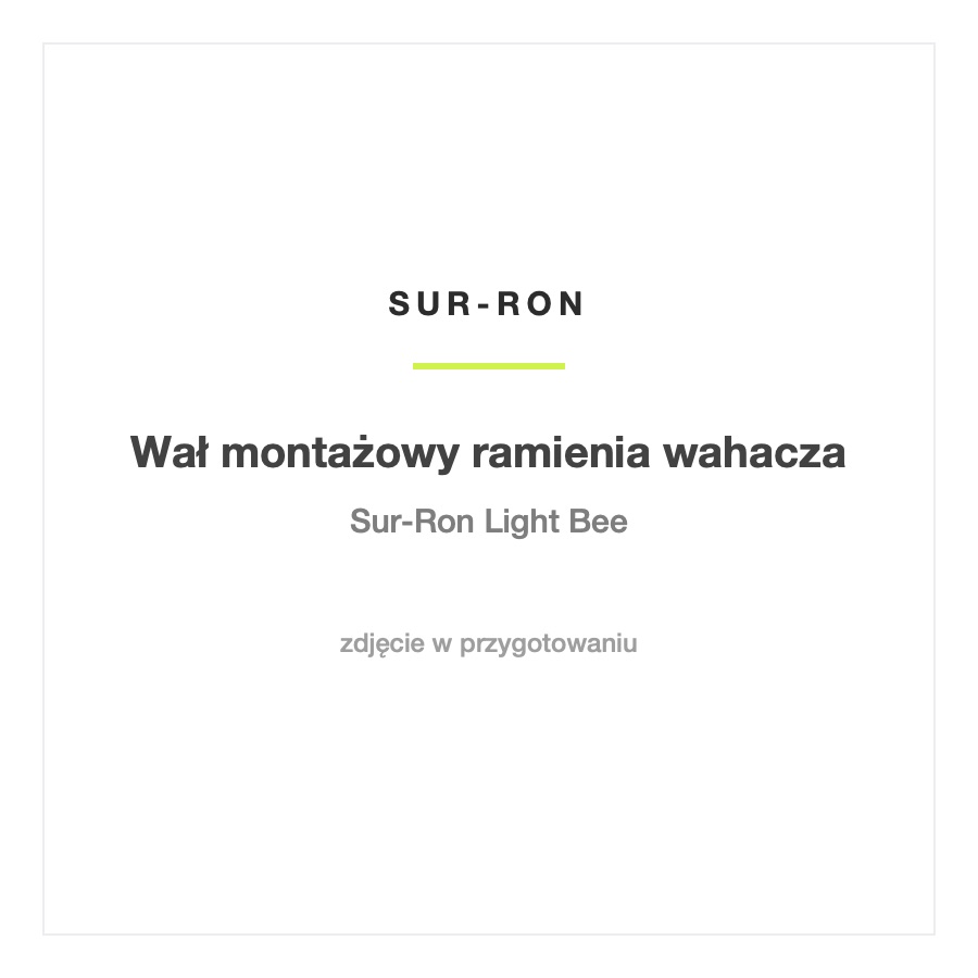 Surron Wał montażowy ramienia wahacza